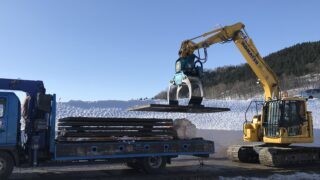 士別市 公共土木工事 仮設道路